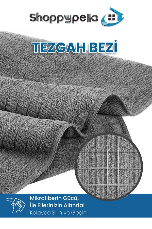 Tezgah Bezi Gri 40X40 - 2